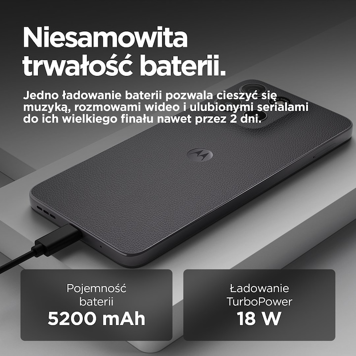 Produktbild Motorola moto g15 (128 GB, Gravity Grey, 6.72", Dual SIM, 50 Mpx, 4G)