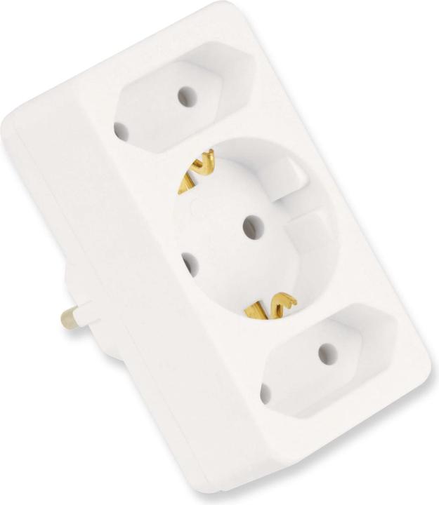 Image du produit Heitech Adaptateur de prise de courant (Type 13, 3 x)