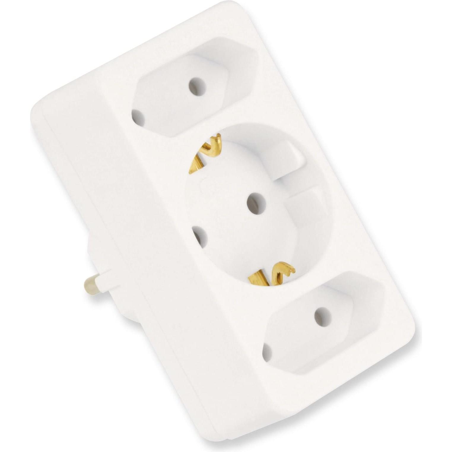 Thumbnail - Heitech, Mehrfachstecker + Abzweigstecker, Steckdosenadapter