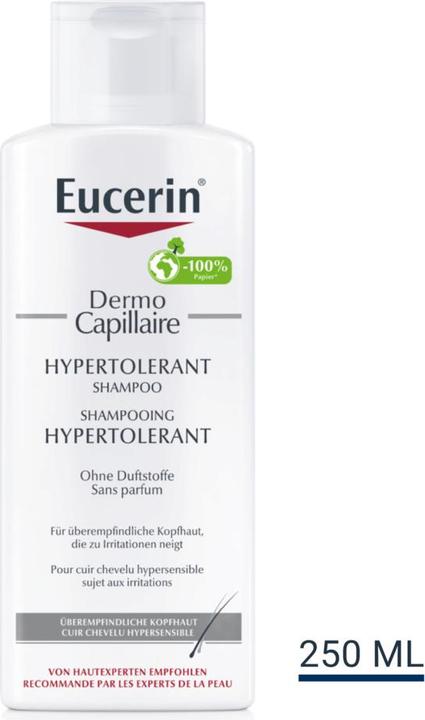 Actual product image Eucerin Hypertolerant (Liquid shampoo, 250 ml)