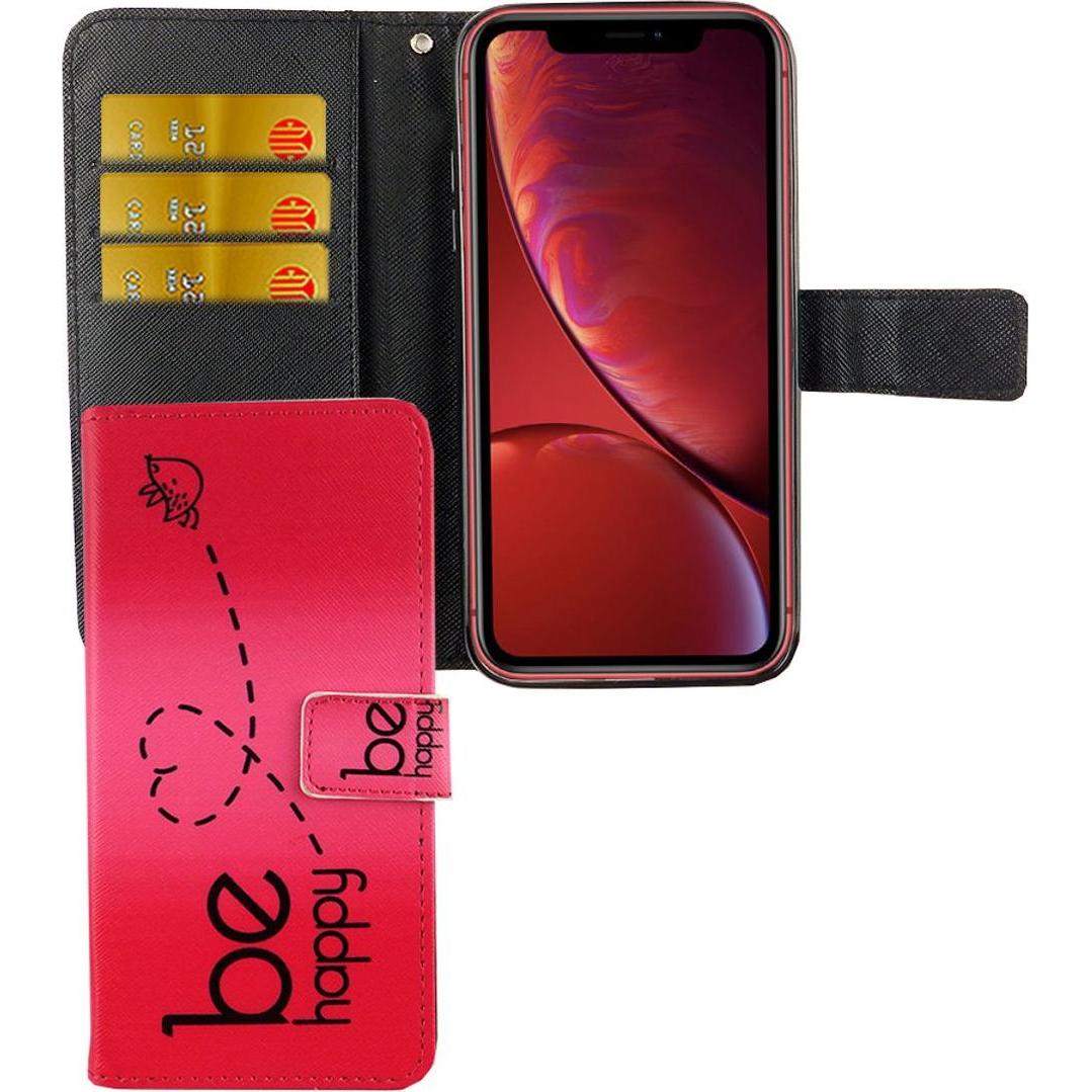 Thumbnail - König Design Hülle Handy Schutz für Apple iPhone XR Case Cover Tasche Wallet Etui Handyhülle (Apple iPhone XR), Smartpho...