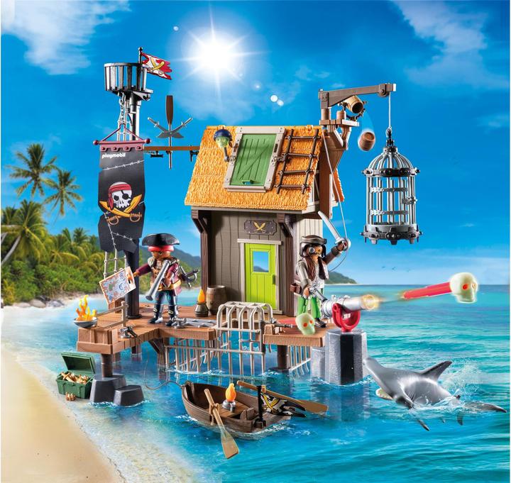 Produktbild Playmobil Piratenhafen mit Seeräuber-Gefängnis