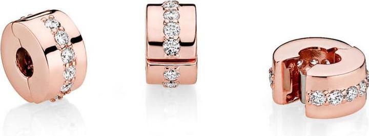Produktbild Pandora Glänzendes Band Clip Charms/Beads (Silber)