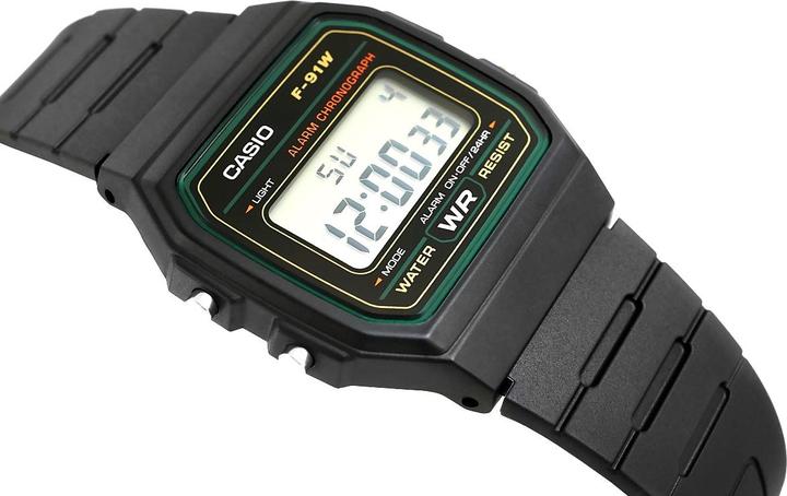 Immagine prodotto Casio Retro Vintage - F-91W-3D (Orologio digitale, 33 mm)
