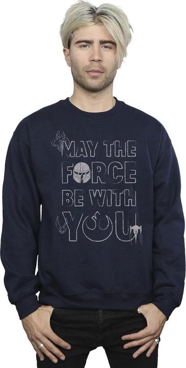 Image du produit Star Wars - Sweat THE MANDALORIAN MAY THE FORCE MANDO - Homme (L)