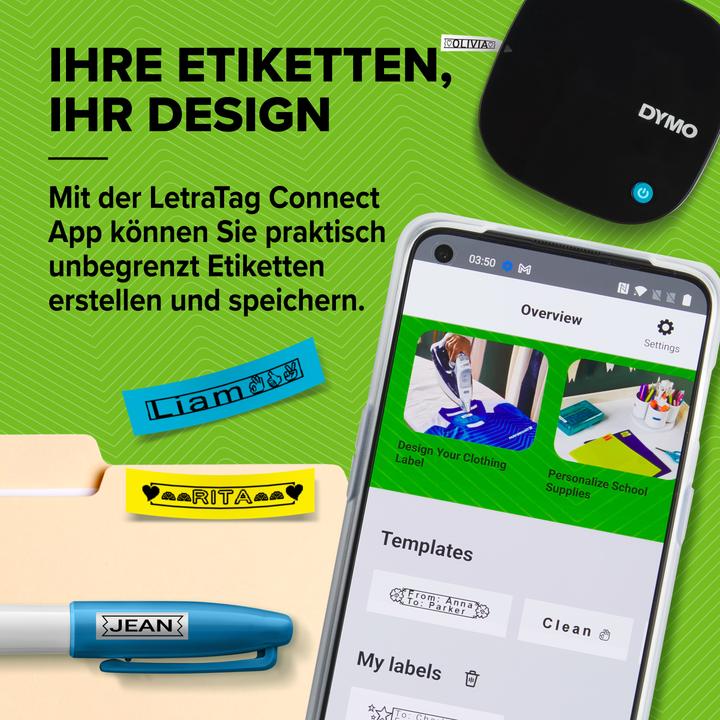 Produktbild Dymo LetraTag LT-200 B