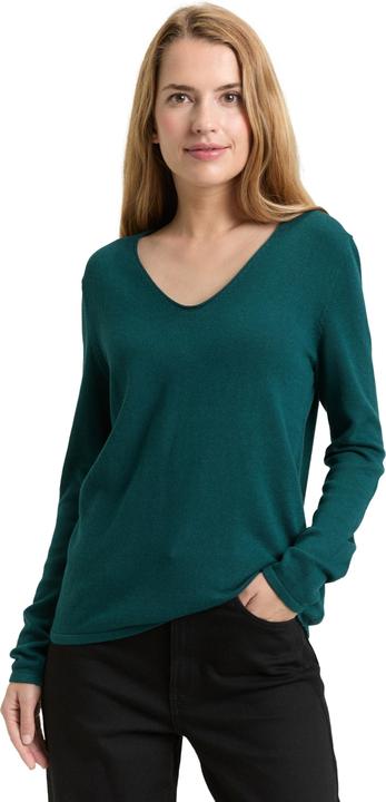 Produktbild Tom Tailor Strickpullover mit V-Ausschnitt (S)