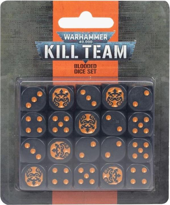 Actual product image Games Workshop Kill Team: Blooded Dice Set