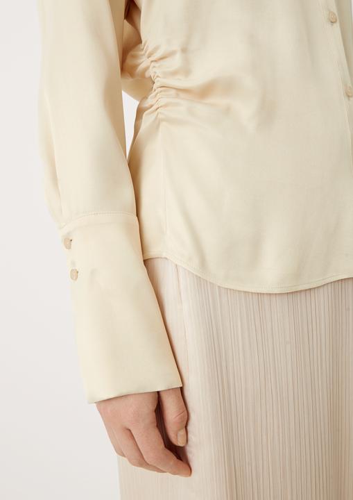 Immagine prodotto s.Oliver Bluse Satinbluse mit Raffungen (40)