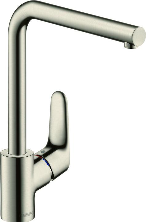 Image du produit hansgrohe HG Mitigeur d'évier 280 FOCUS M41 Eco avec douchette extractible 1jet, finition inox