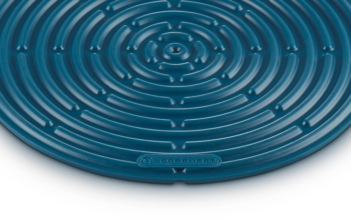 Immagine prodotto Le Creuset 93000230642200 TOPFLAPS ROUND CLASSIC blu profondo-verde (Silicone)