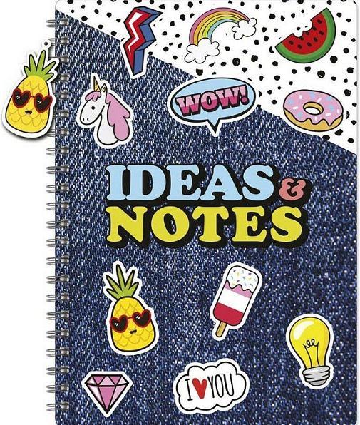 Produktbild Notizbuch Spirale A4 (A4, Speziallineatur, Harter Einband)