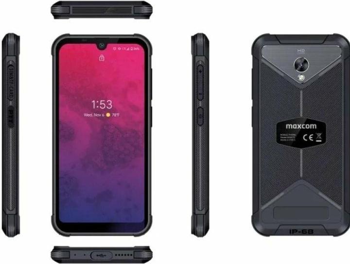 Productafbeelding Maxcom MS 572 4G NFC smartphone (32 GB, Zwart, 5.71", Dubbele SIM, 4G)