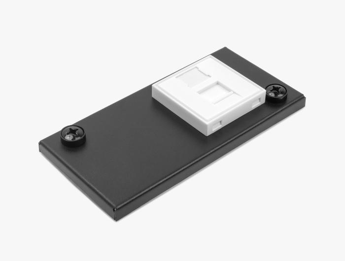 Produktbild Delock Easy 45 Modulträger für Tisch- oder Wandmontage - 2 P