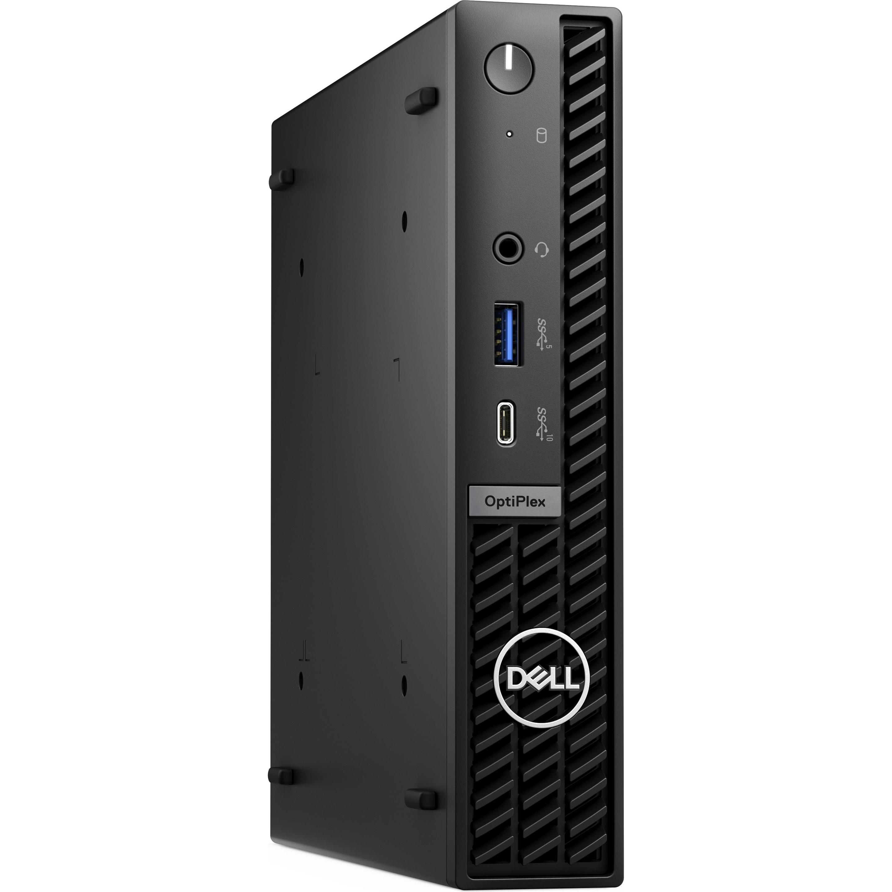 Dell Optiplex 7020 Micro (Intel Core i7-14700T, 16 GB, 512 GB, UHD Graphics 770), PC, Schwarz