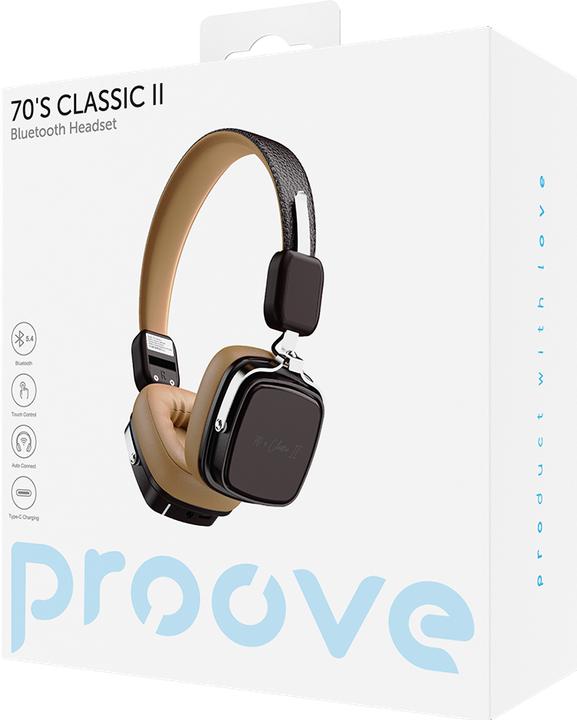 Image du produit Proove 70's Classic II (Pas de réduction du bruit, 10 h, Sans fil)