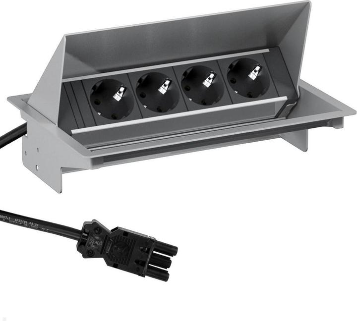 Immagine prodotto Bachmann CONEO set prese da incasso 4 vie 4x (900.423) (4x, CEE 7/3)