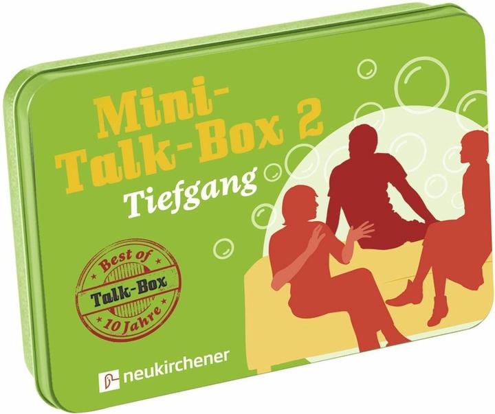 Immagine prodotto Mini-Talk-Box 2 - Tiefgang.156693 (Tedesco, Almut Schweitzer-Herbold, Claudia Filker, Hanna Schott, 2020)