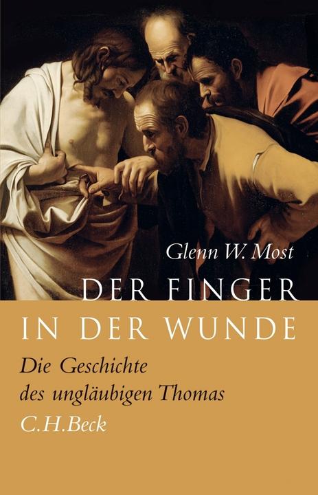 Produktbild Der Finger in der Wunde (Deutsch, Glenn W. Most, 2007)