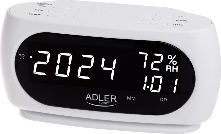 Adler Budzik AD 1186 white