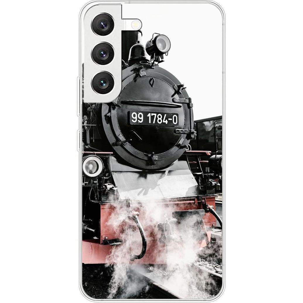 König Design Hülle Handy Schutz für Samsung Galaxy S22 5G Case Cover Tasche Bumper Etuis TPU (Samsung Galaxy S22 5G), Sm...