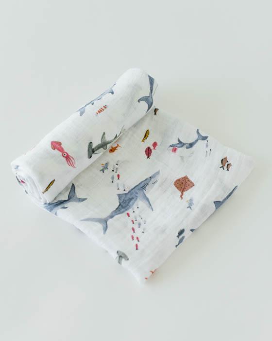 Actual product image little unicorn Swaddle Singles (120 cm, 120 cm)