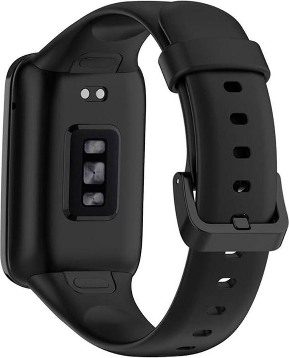Actual product image Cover-Discount Xiaomi Mi Band 7 Pro - Silicone Replacement Bracelet Black (Silicone)
