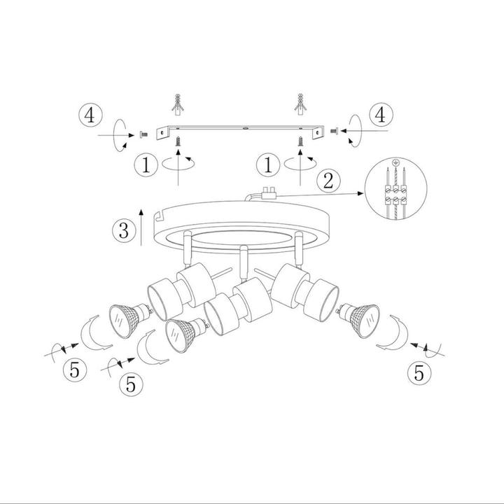 Produktbild Steinhauer Natasja (480 lm, GU10)