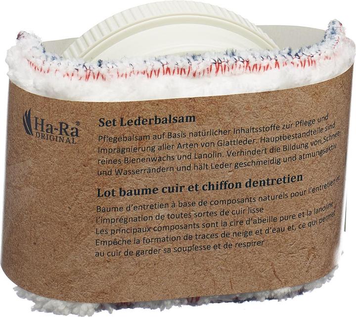 Image du produit Ha-Ra Lederbalsam 180ml mit Lederpflegetuch (1 x, 180 ml)