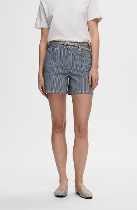 Image du produit Selected Short en jean rayé (Bande de fréquences 38 (2600 MHz))