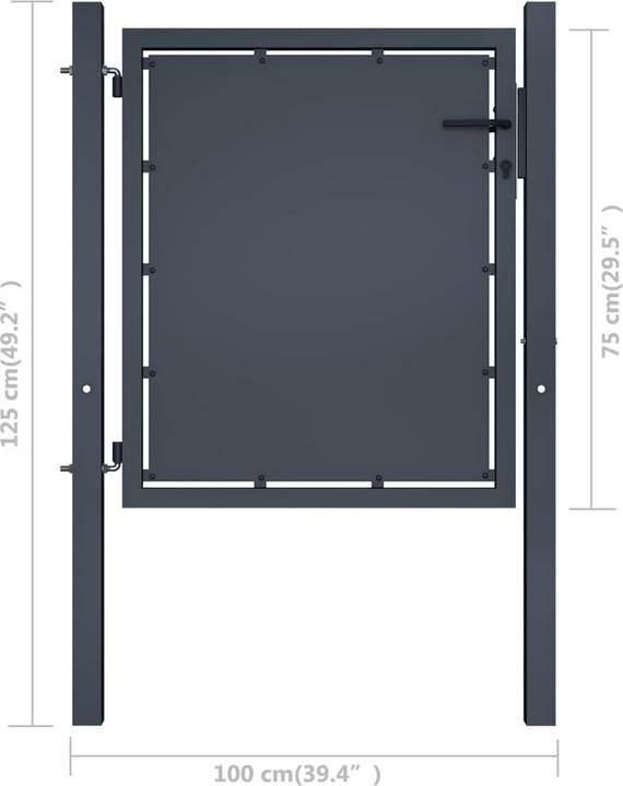 Produktbild vidaXL Gartentor