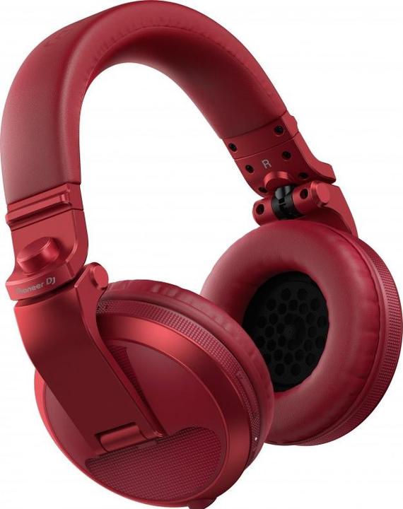 Pioneer DJ HDJ-X5BT-R (Keine Geräuschunterdrückung, 20 h, Kabellos, Kabelgebunden)