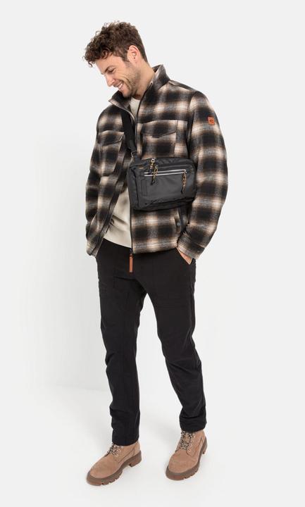 Image du produit Camel Active Blouson à carreaux avec une fermeture à glissière (56)
