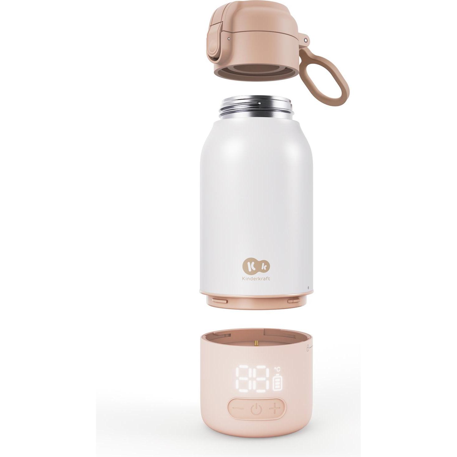 KinderKraft, Scaldabiberon, Mobile Milk Warmer and 2-in-1 Thermos GAJA beige