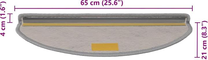 Immagine prodotto vidaXL Stufenmatte (65 x 21 cm)