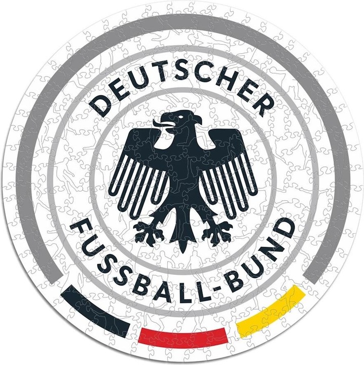 Actual product image Iconic German national football team - Logo - Wooden Puzzle Size L (500 pieces) (500 pieces)