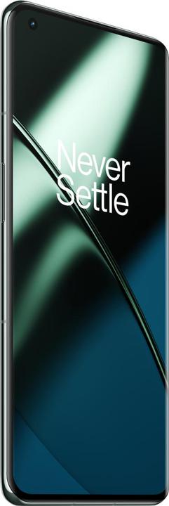 Produktbild OnePlus 11 (256 GB, Eternal Green, 6.70", Hybrid Dual SIM + eSIM, 5G)