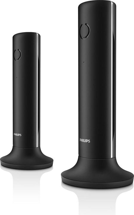 Image du produit Philips TÉLÉPHONE SANS FIL TERRESTRE M4502B/34 NOIR 1.6" DESIGN