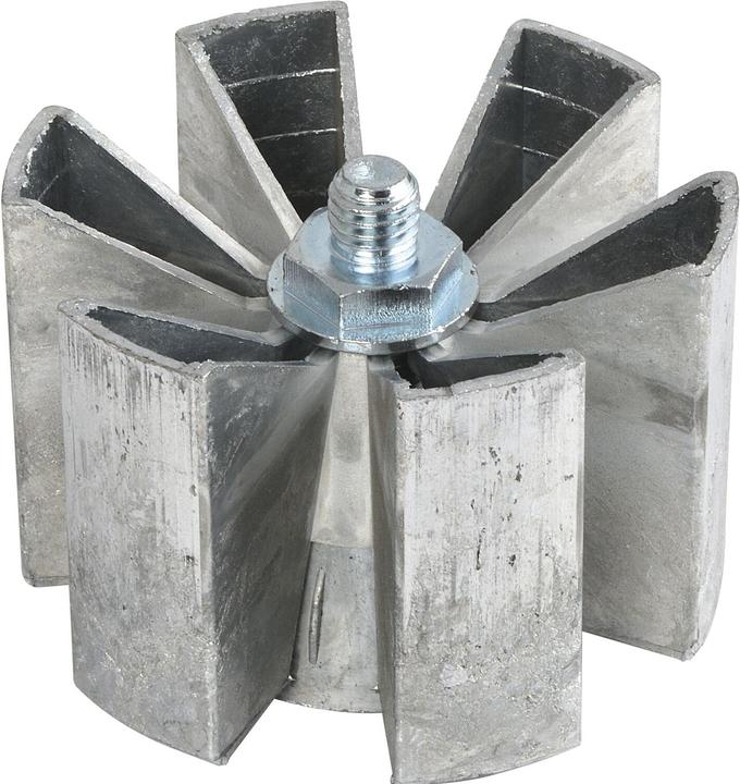 Produktbild Camar Befestigungsteil passend zu Tischfuss Glasplatten-Adapterscheibe ø 80mm Edelstahl