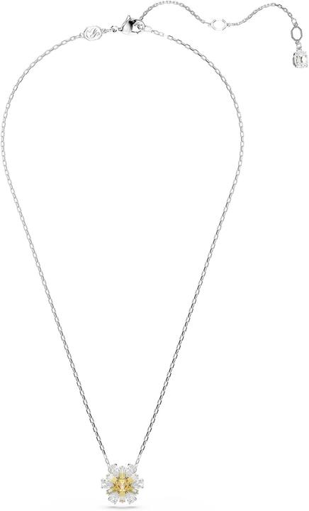 Actual product image Swarovski Idyllia necklace flower yellow (Swarovski Metal, 38 cm)