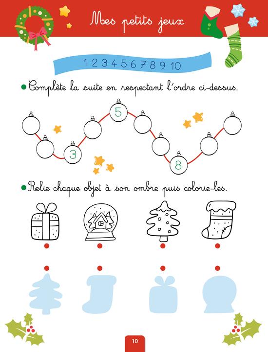 Image du produit Mes coloriages magiques et jeux de Noël : spécial chiffres (Français, Collectif, 2022)
