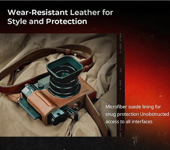 Produktbild SmallRig Ledertaschen-Kit für FUJIFILM GFX100RF Schwarz (Kamera Hüfttasche)