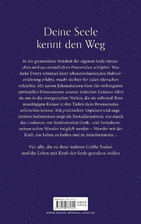 Produktbild Die Unendlichkeit in dir (Deutsch, Anke Evertz, 2023)