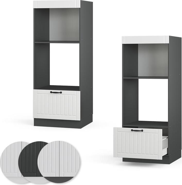 Immagine prodotto Vicco Mikrowellenschrank Fame-Line (60 x 58.10 x 153.60 cm)