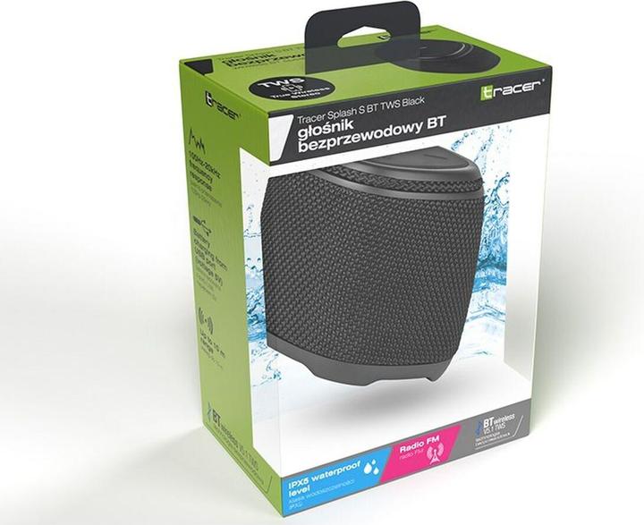 Produktbild Tracer Tra Lautsprecher Splash S BLUETOOTH Schwarz (5 h)