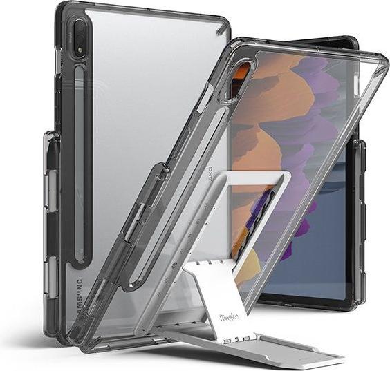 Actual product image Ringke Fusion Combo Great cool case with TPU frame for Samsung Galaxy Tab S7 11 " + adhesive foldi (Galaxy Tab S7 11.0")