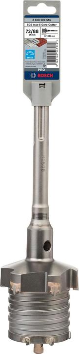 Produktbild Bosch Professional Zubehör PRO SDS max-5 Core Cutter einteilig, 72 x 87 x 283, 88 x 87 x 283 mm (72 mm)