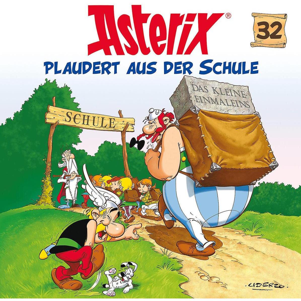 Asterix 32 - Plaudert aus der Schule, Hörbücher von Albert Uderzo, René Goscinny