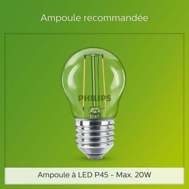 Image du produit Philips Utrecht Ahthracite Piédestal (E27, IP44)