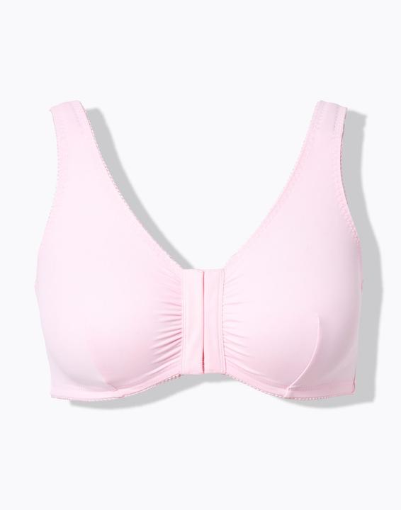 Produktbild Ulla Popken Bustiers, 3er-Pack, Vorderverschluss, Mikrofaser (3er Pack, 95 D)